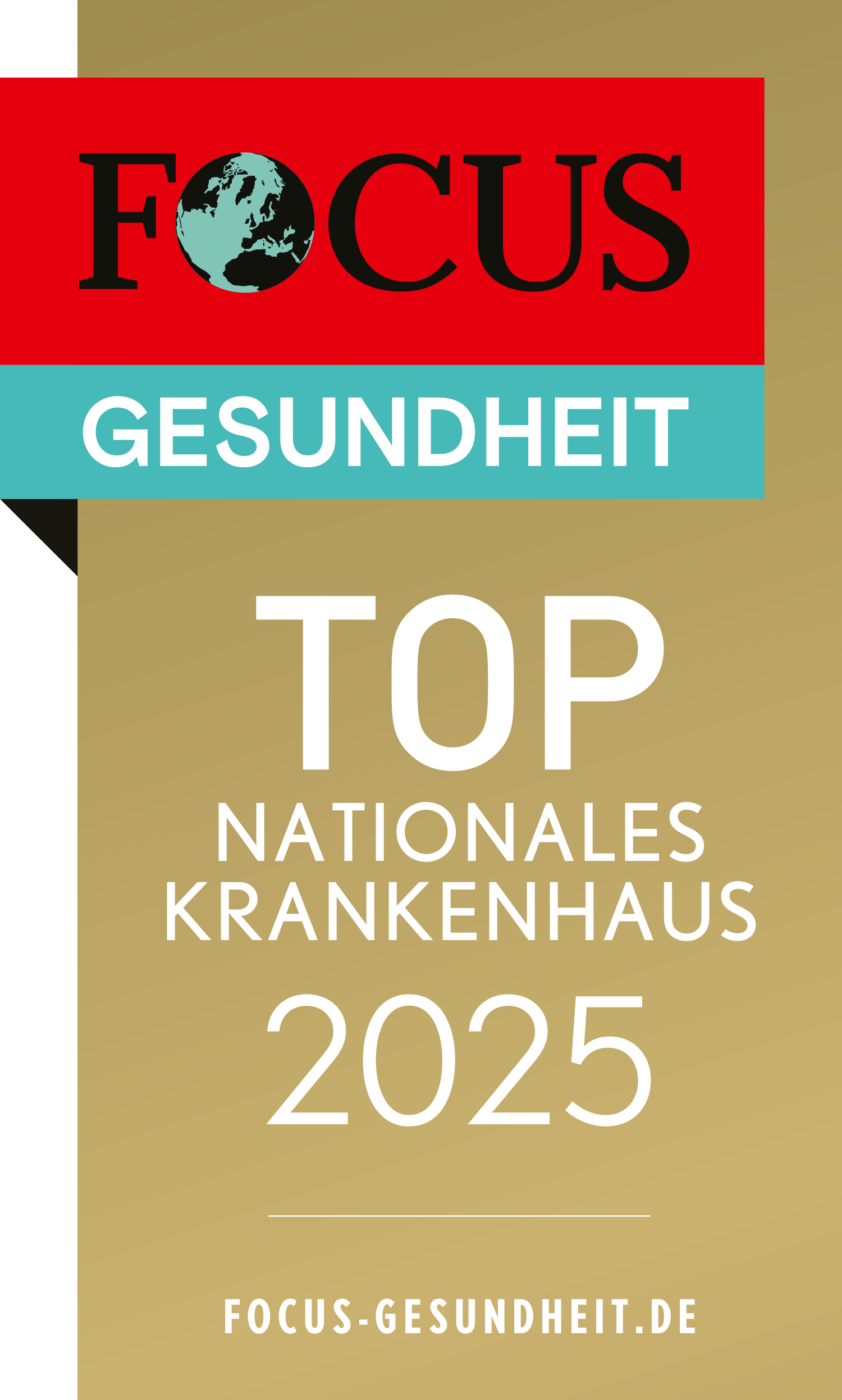 Focus Siegel - TOP Nationales Krankenhaus 2025