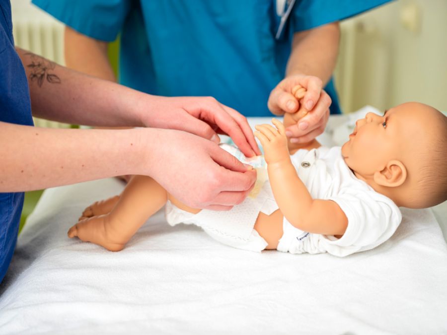 Praktische Anleitung in der Kinderpflege